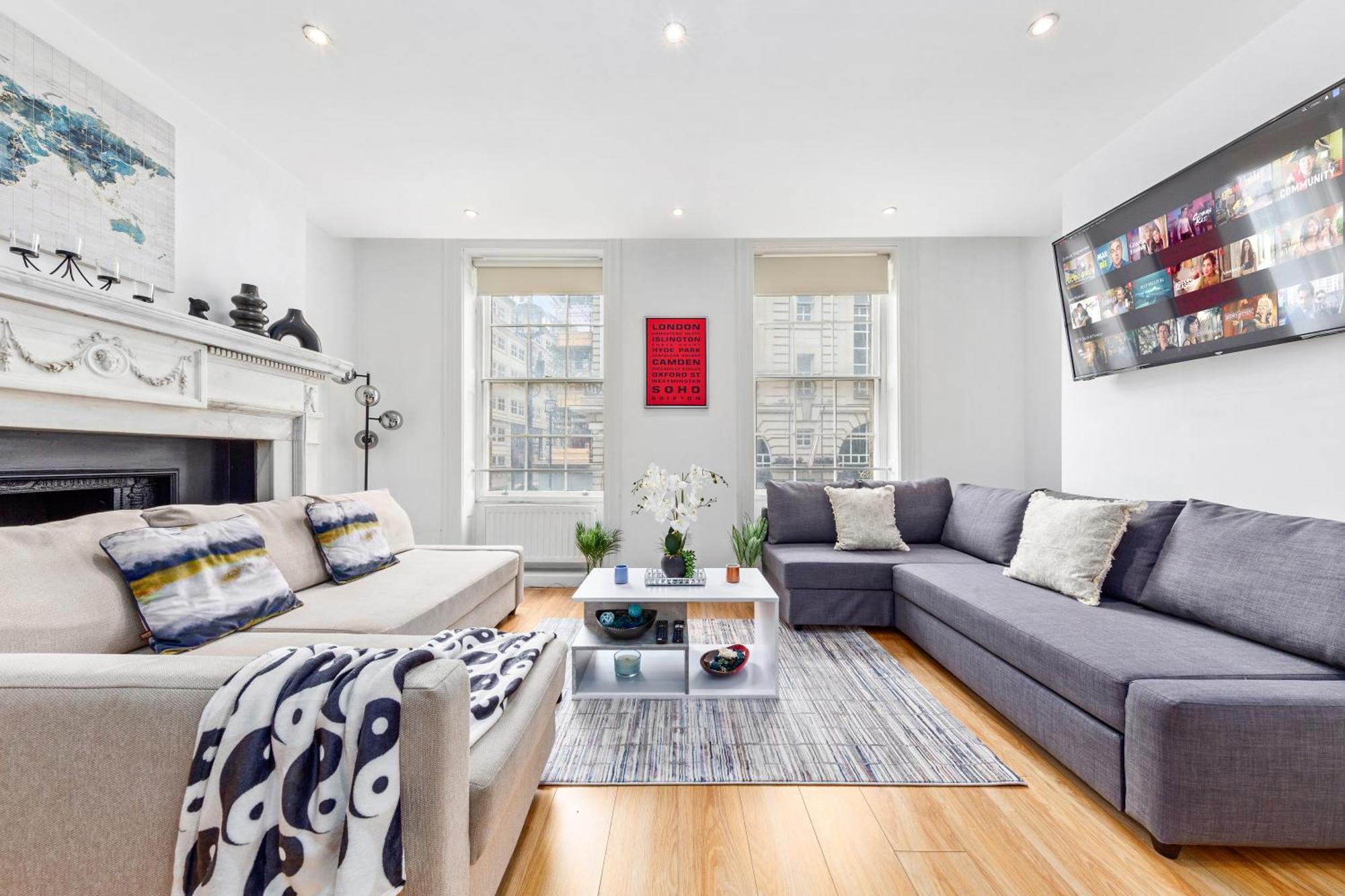 3-Bedroom Flat In London Sleeps 14 Hy1 Exteriör bild